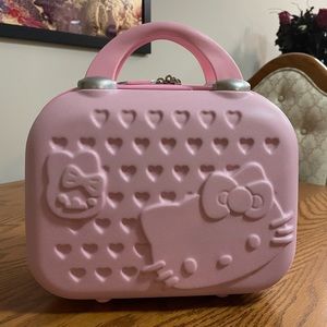Hello Kitty baby pink mini travel case
